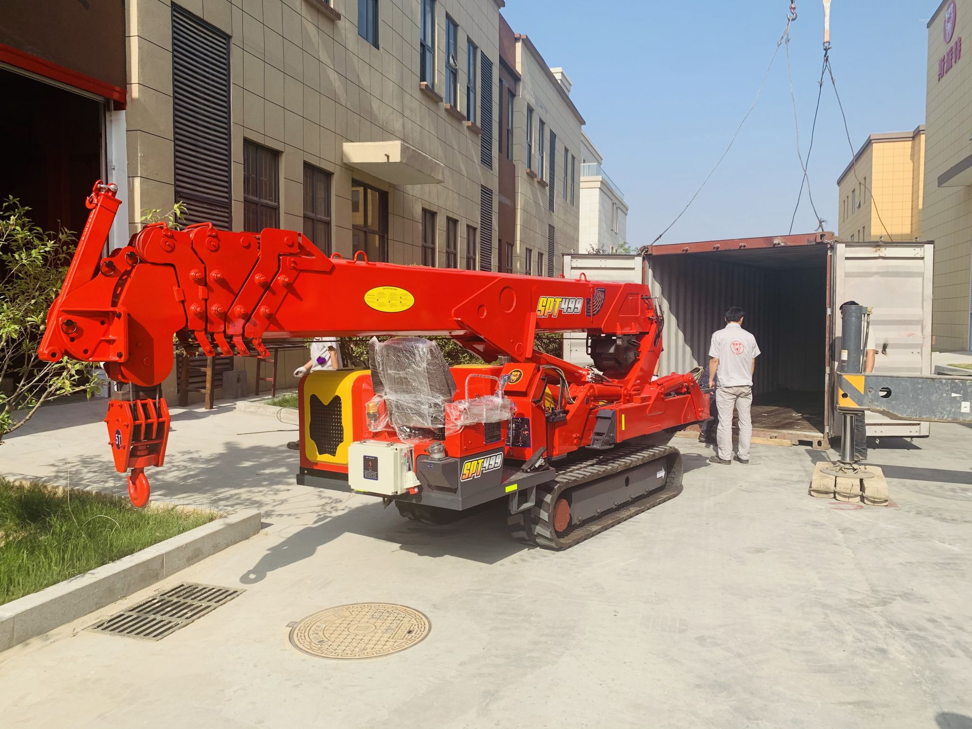 SPT499蜘蛛吊機(jī)